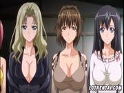 Four Anime Girls Decided To Relax In Village