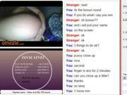Omegle Girl Plays The Game