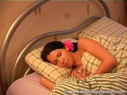 Man And Woman Force A Sleeping Woman