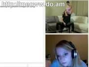 Caught Girl Watching Some Lesbian Porn