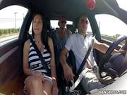 Lovely Aletta Ocean Give Car Blowjob