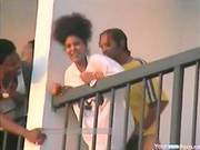 Ghetto Slut Copulates And Talks With Neighbour