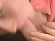 Amateur Blonde Girl Gf Cuckold Threesome