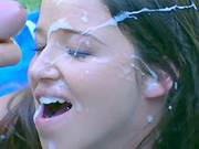 Small Compilation Intense Cumshots Facial