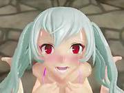 Busty Slut Jilling Off In Hentai Porn