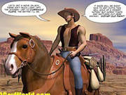 How West Was Hung 3d Gay Cowboys Gangbang Cartoon Anime Comics Hentai