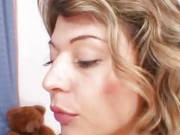 Blonde Playgirl Kristy Lust Pervy Pussy Open