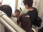 Sexy Chick Seduces A Stranger On The Train