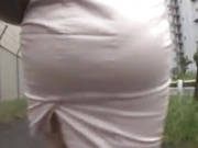 Teen On A Bus Gets Her Pantyhose Ripped
