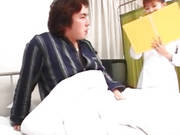 Nurse Is Touched On Cans While Stroking Patient Cock