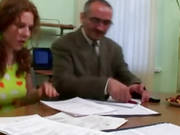 Naughty Hot Schoolgirl Gets Her Hard Sticky Lesson.