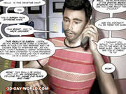 Young Twink Guy Vs Shemale Rock Diva Funny 3d Gay Cartoon Comics