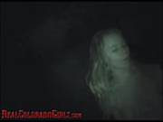 Young Chick Has Fun Teasing A Guy In The Hot Tub