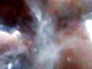 Black Slut Squirts While Taking White Dong In The Woods