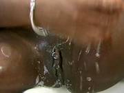 Busty Ebony Teen Slut Fingers Herself