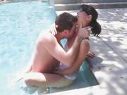 Hottie At The Pool Gets Her Tight Pussy Fucked