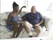 Lucky White Guy Fucks Sexy Black Teen Promise