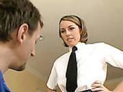 Slutty Blond Coed Girl Sadie Pulls Up Her Skirt To Get Her Wet Pusy Licked