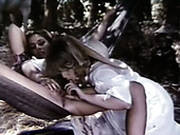A Couple Of Sexy Sweet Lesbians Have Hot Sex Outdoors