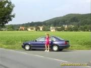 Picked Up German Teen In Doublepenetration