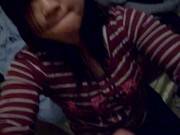 College Asian Girlfriend Sucking On A Dick