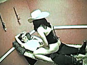 Oversexed Prostitute Wearing Cowboy Hat Rides Hard Cock