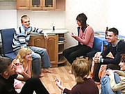 Group Of Crazy Students Arrange Dirty Sex Orgy After Party