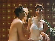 Slutty Short Haired Bride Gives Steamy Deep Throat To Her Hubby