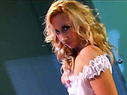 Saucy Blond Haired Whore Got Her Sexy Mouth Fucked Rough