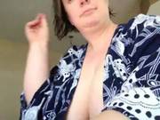 Busty Teacher Lets Her Tits Hang Out On C 