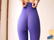 Round Booty Latin Teen In Tight Spandex 