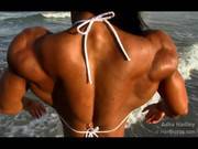 Asha Hadley Shredded White Bikini