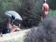 Pervert Granny Masturbates In Front Of St 