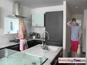 Cougar And Stepteen Facialized Together