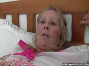 Granny With Big Tits Gets Finger Fucked B 