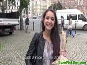 Publicsex Euro Slut Tasting Cum
