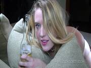 Beautiful Blonde Tries Porn