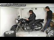 Asian Bikerchick Gets Her Pussy Tickled
905