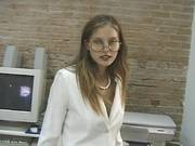 Horny Office Slut Plays With Her Pussy
516