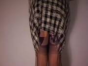 Upskirt Black Suspenders
1217