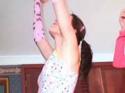 Soft Liana And Nicole Dance On The Bed
1300
