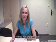 Czasting Skinny Czech Blonde At Casting