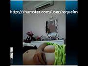 She Cannot Stop Touch Herself While Watching Me Skype Cam
