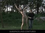 Slave Girl Tide Up And Imobilized Experiences A Deep Anal Penetration