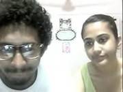 Desi Teen Couple On Webcam