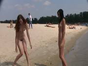 Nudist Beach Brings The Best Out Of Three 