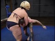 Amazon Gina Body Slammin Bitch Beats Up Alex