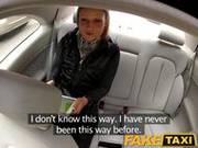 Faketaxi Blonde Babe Fucked In Her Little Pussy With Panties Around Feet