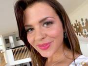 Brunette Babe Keisha Grey Oiled Up And Analled