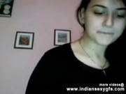 Collagegirl Indian Babe Squeezing Her Boobs On Live Sex Cam Indiansexygfscom